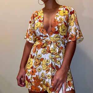 Floral romper